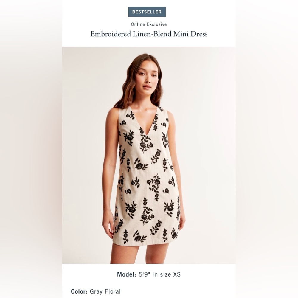 Abercrombie linen dress